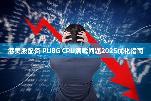 港美股配资 PUBG CPU满载问题2025优化指南